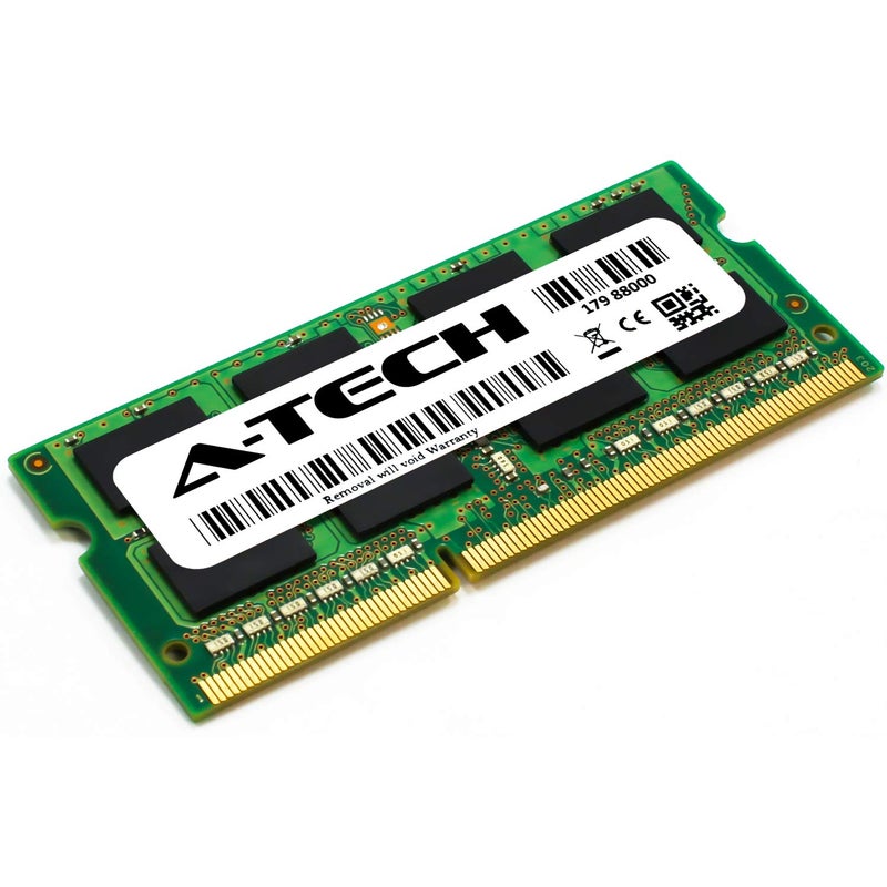 A-TECH بديل A-Tech 4GB RAM لـ CT51264BF160B | DDR3/DDR3L 1600MHz PC3L-12800 (PC3-12800) CL11 SODIMM 2Rx8 1.35V غير ECC SO-DIMM 204 دبوس ذاكرة لابتوب، نوت بوك - Image 3